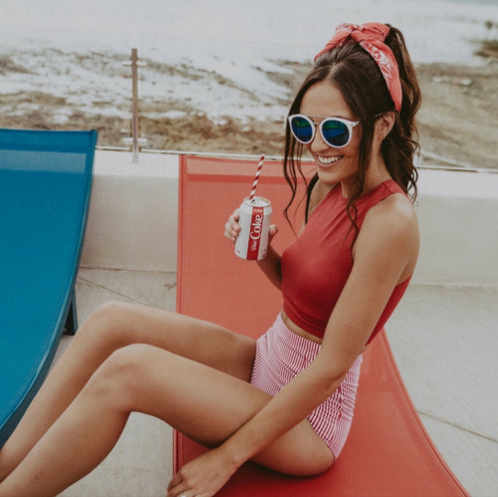 Coral Reef Swim Suit 2 Piece NWOT